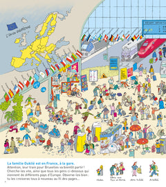 En Europe avec la famille Oukilé