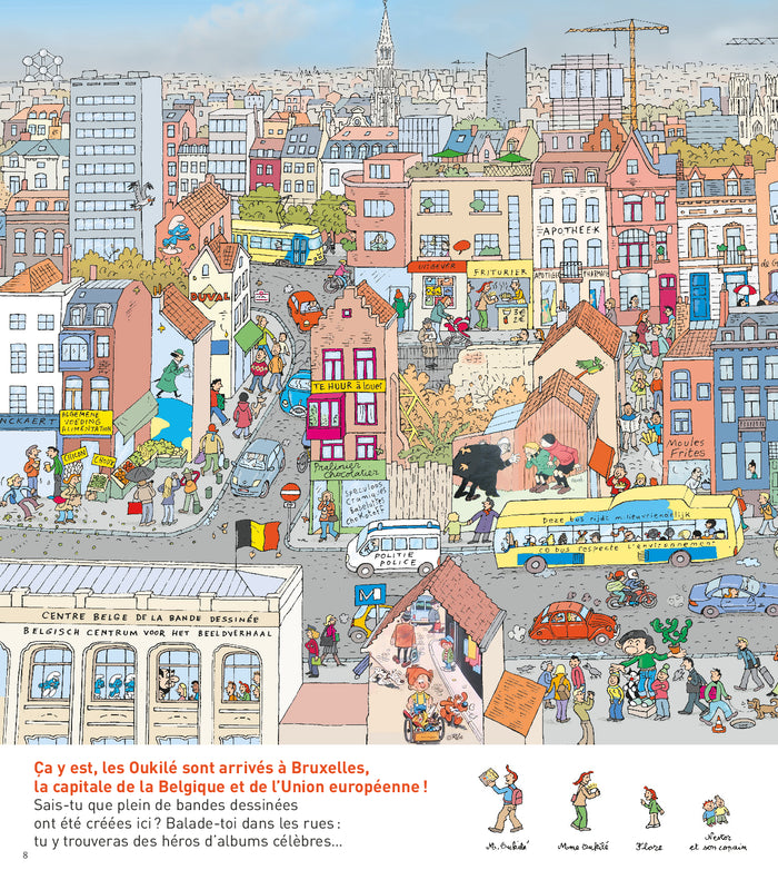 En Europe avec la famille Oukilé