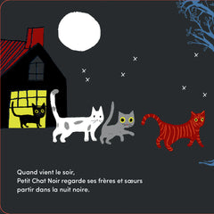Petit Chat Noir a peur du soir