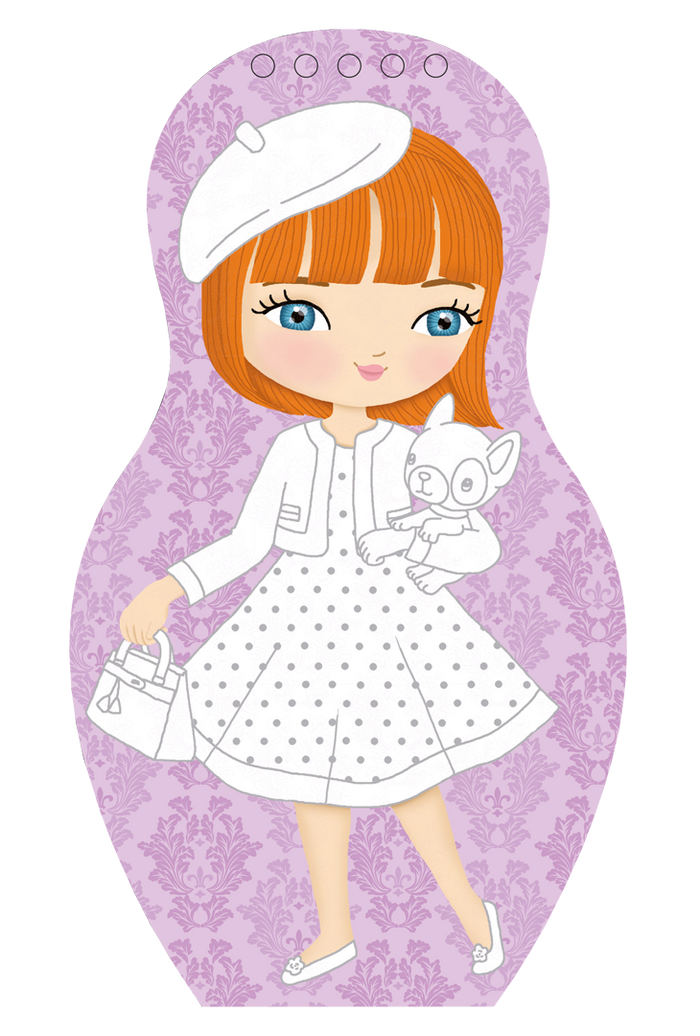 Minimiki - Carnet créatif - Emma en France nouvelle édition