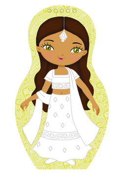 Minimiki - Carnet créatif - Ashna en Inde