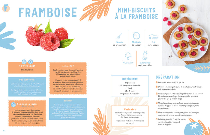 Vos enfants vont aimer les fruits & légumes