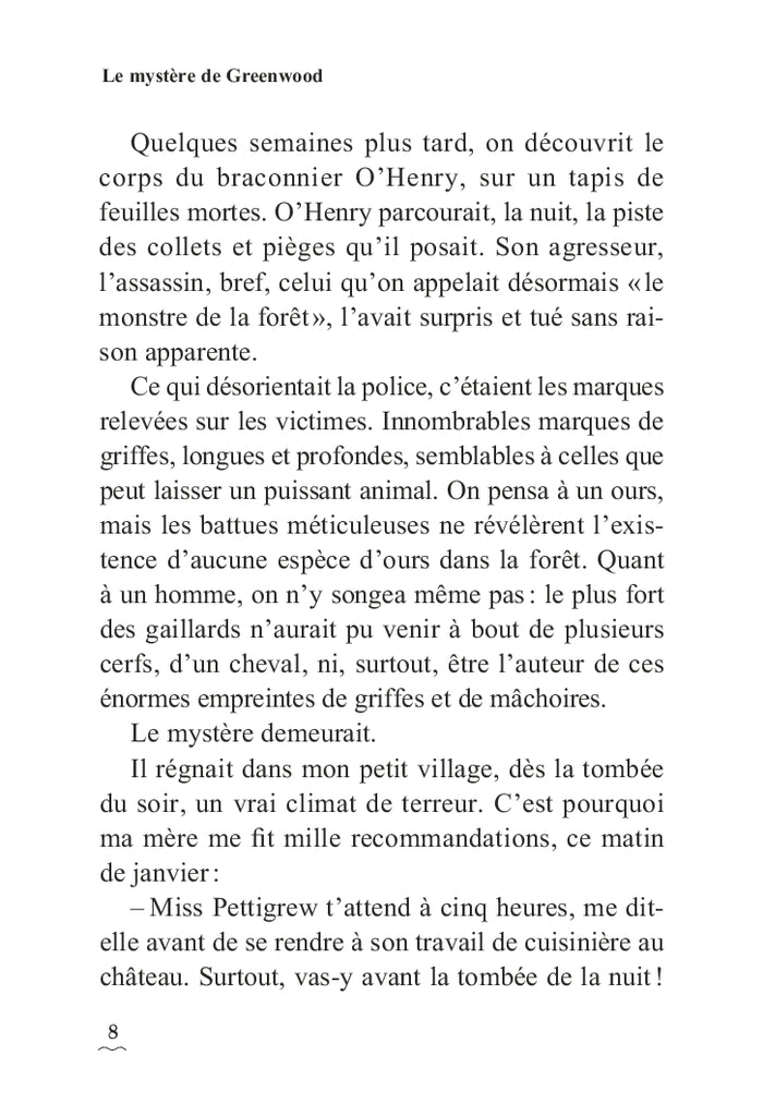 Le mystère de Greenwood