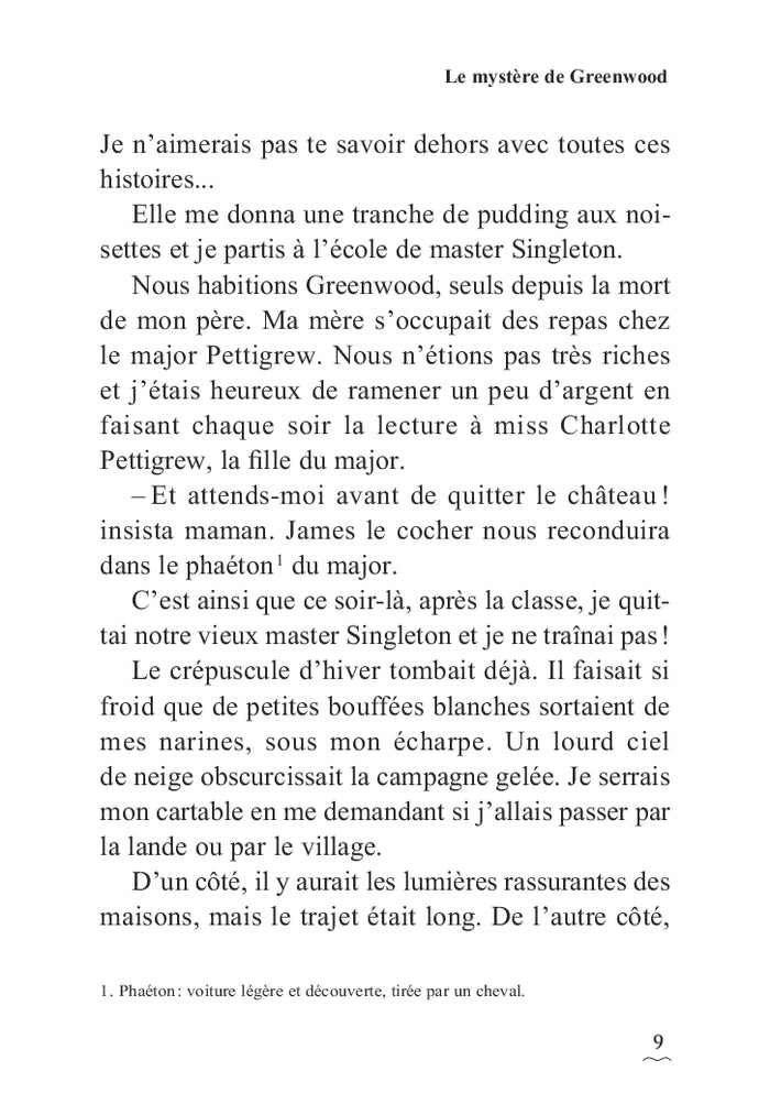 Le mystère de Greenwood