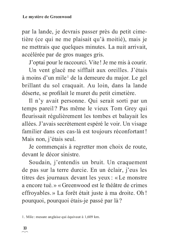 Le mystère de Greenwood