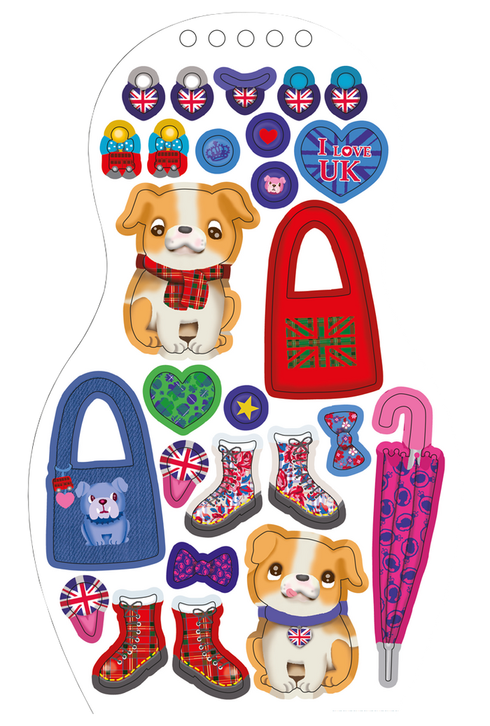 Minimiki - carnet créatif - Kate au Royaume-Uni