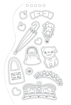 Minimiki - carnet créatif - Kate au Royaume-Uni