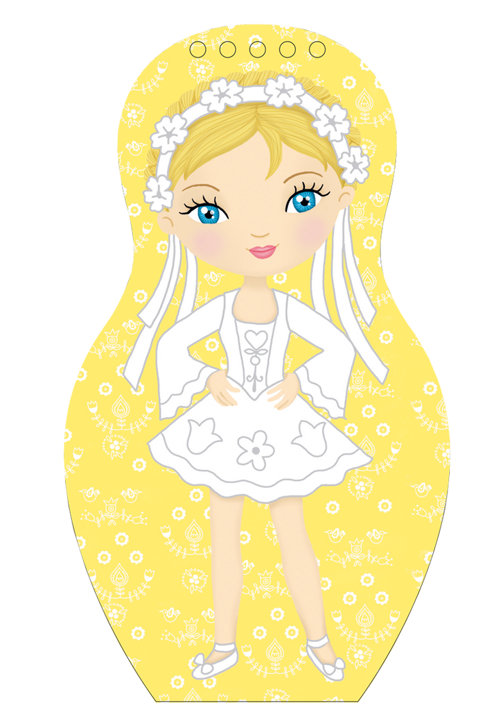 Minimiki - carnet créatif - Léna en Russie