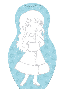 Minimiki - carnet créatif - Léna en Russie