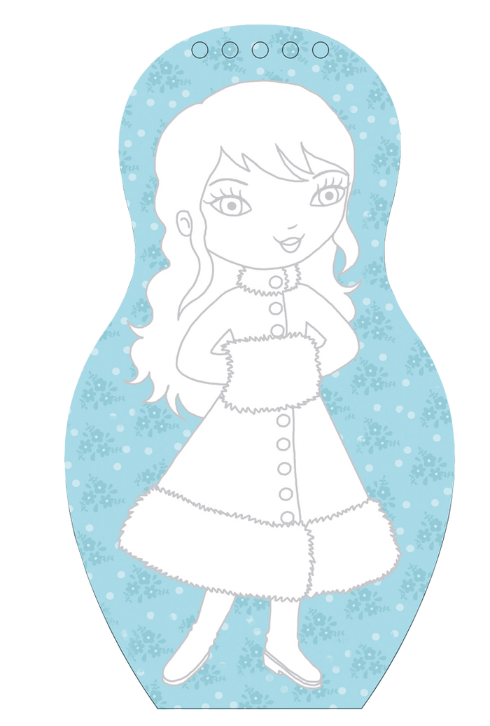 Minimiki - carnet créatif - Léna en Russie