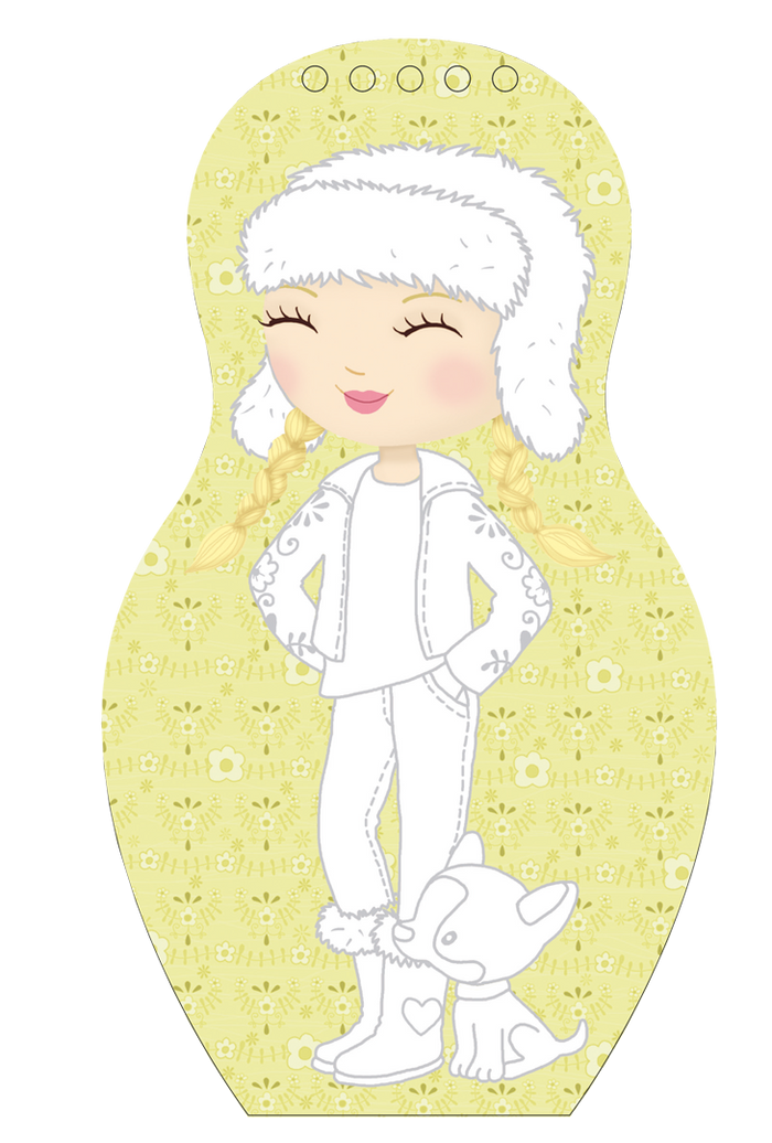 Minimiki - carnet créatif - Léna en Russie