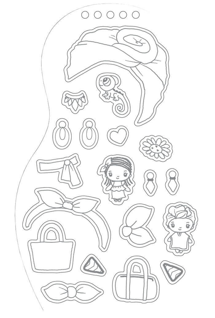 Minimiki - Carnet créatif - Nayah au Sénégal