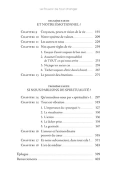 Le pouvoir de tout changer