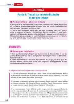 Annales Brevet 2025 - Français 3e - Sujets et Corrigés