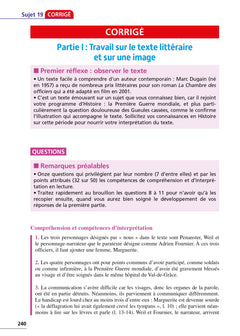 Annales Brevet 2025 - Français 3e - Sujets et Corrigés