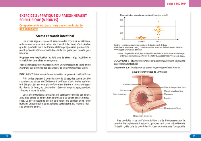 Annales Objectif Bac 2025 - Spécialité SVT Tle