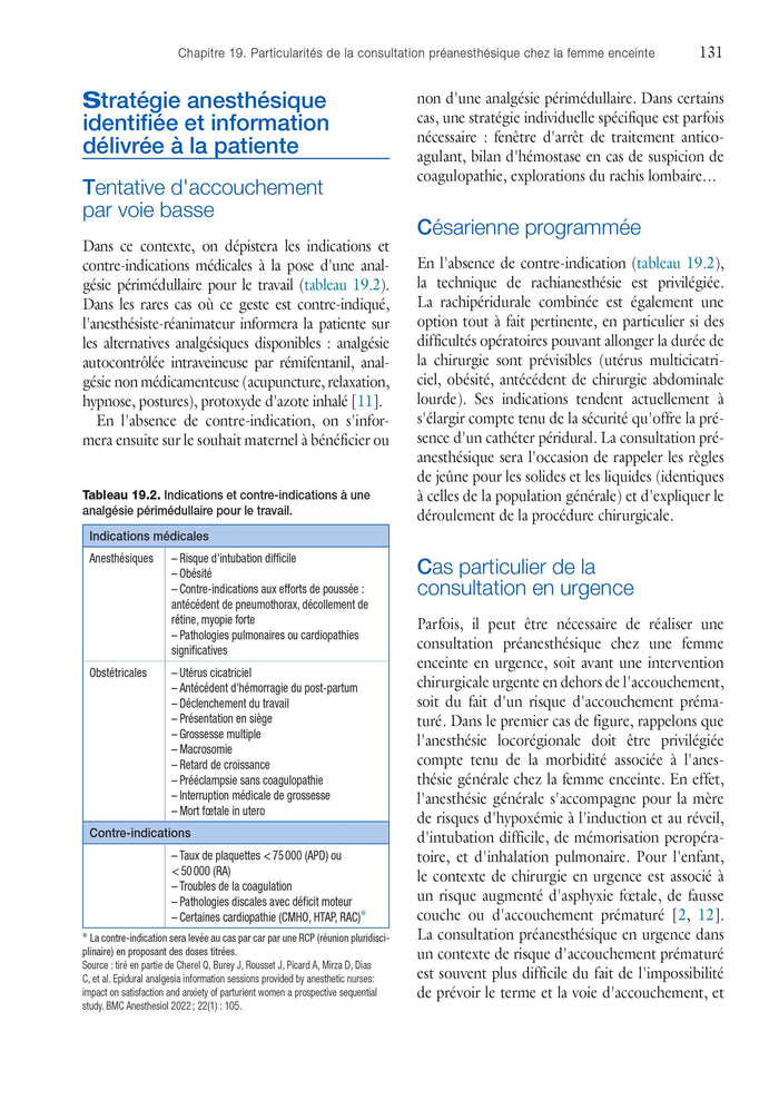 Médecine péri-opératoire