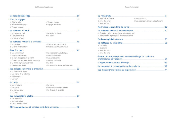 La Magie de la politesse