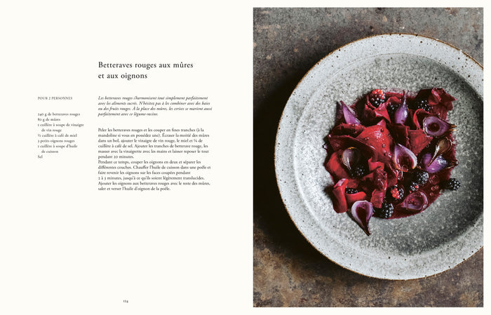 Des légumes, du sel et des braises