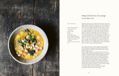 Des légumes, du sel et des braises