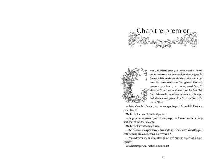 Orgueil & Préjugés - Le roman à colorier