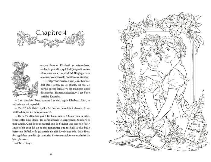 Orgueil & Préjugés - Le roman à colorier