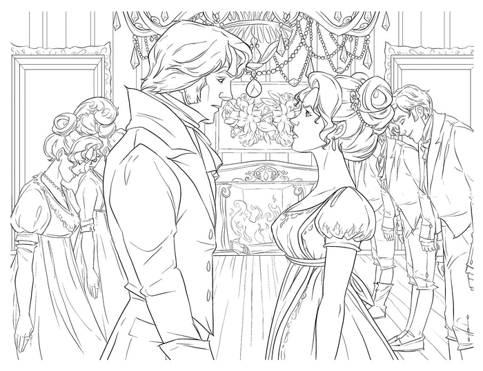 Orgueil & Préjugés - Le roman à colorier