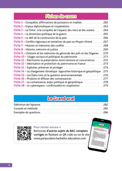 Annales Objectif BAC 2025 - Spécialité HGGSP - sujets et corrigés