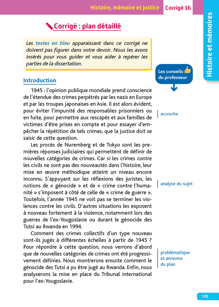 Annales Objectif BAC 2025 - Spécialité HGGSP - sujets et corrigés
