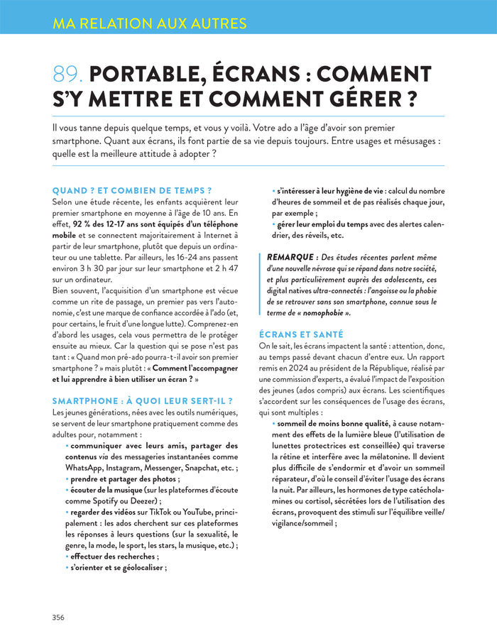 Votre ado : le décrypter, le motiver, l'aider à s'accomplir