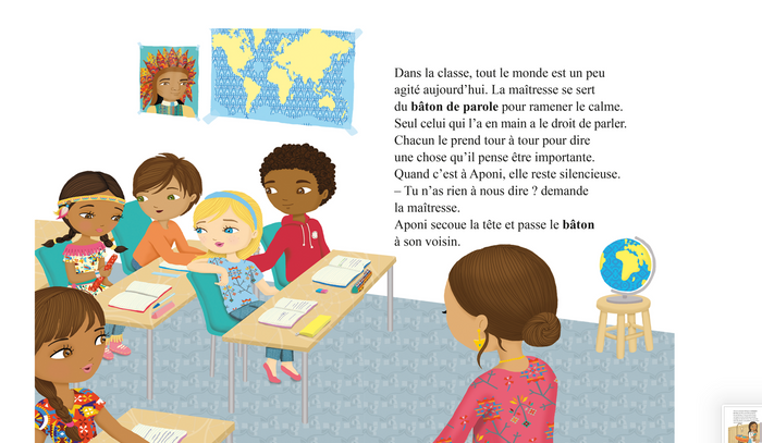 Aponi et la plume magique