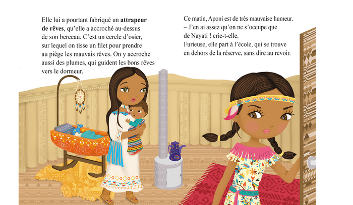 Aponi et la plume magique