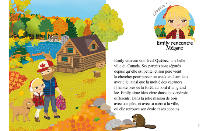 Emily et la rivière aux émeraudes