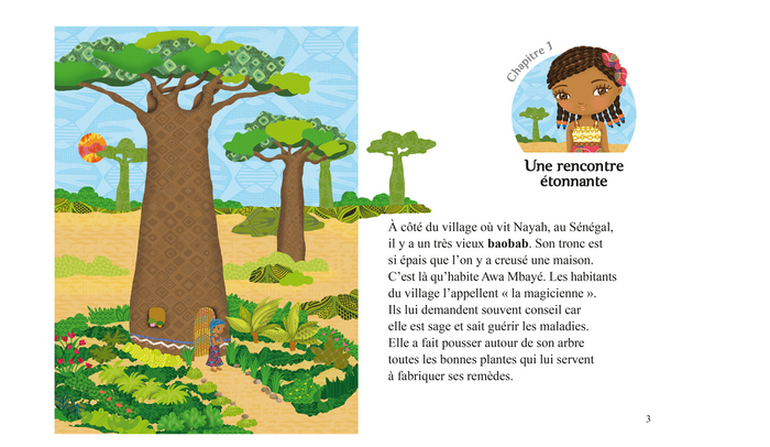 Le merveilleux caméléon de Nayah