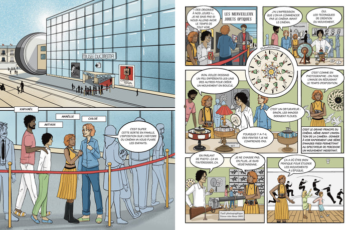 Cinéphilix - Une histoire du cinéma en BD