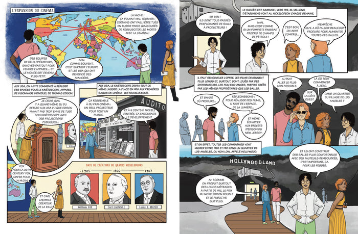 Cinéphilix - Une histoire du cinéma en BD