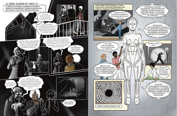 Cinéphilix - Une histoire du cinéma en BD