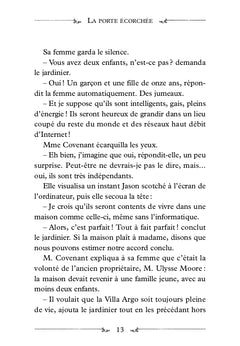Ulysse Moore, Tome 01