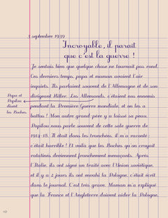 Les cahiers d'Ernest et Colette 1939-1944