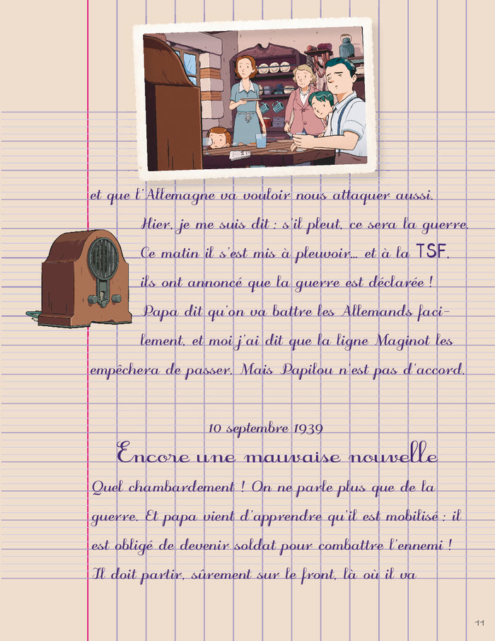 Les cahiers d'Ernest et Colette 1939-1944