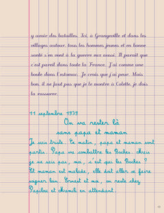 Les cahiers d'Ernest et Colette 1939-1944