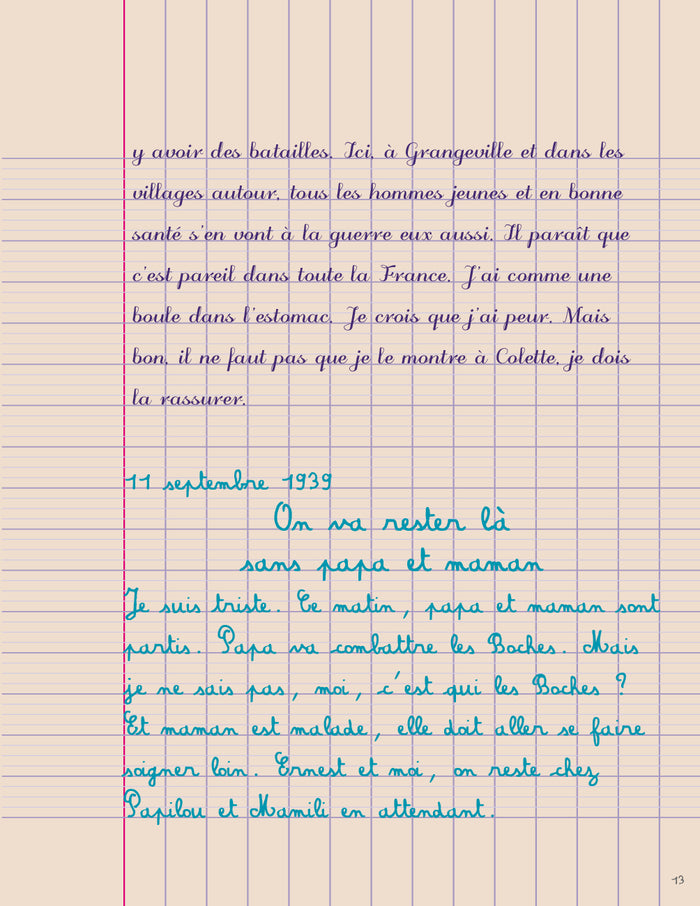 Les cahiers d'Ernest et Colette 1939-1944