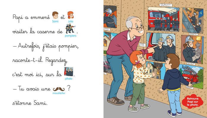 Sami et Julie apprentis pompiers