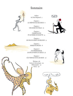 Egyptologix: Trois mille ans d'histoire en BD