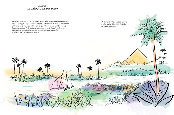 Egyptologix: Trois mille ans d'histoire en BD