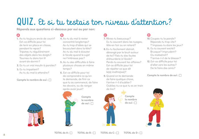 100% attentif - 30 jeux pour gagner en attention et en concentration