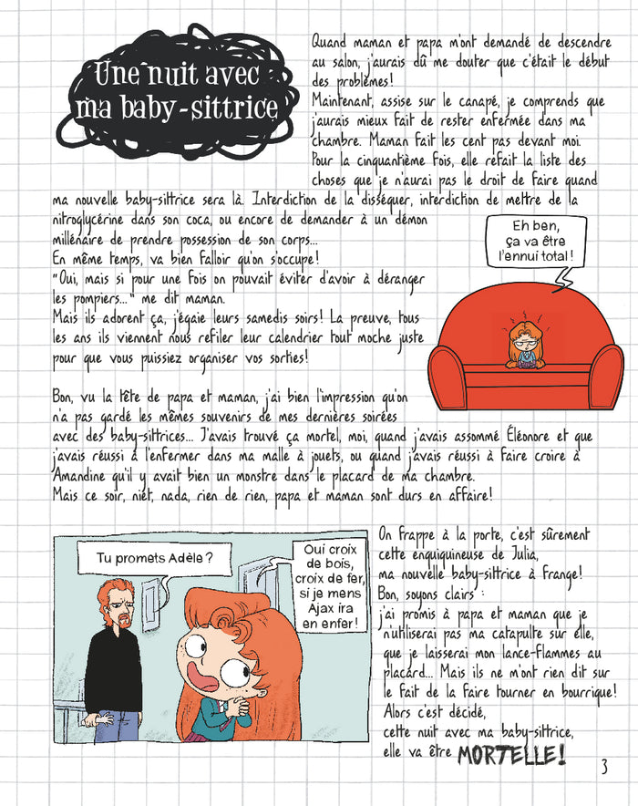 Une nuit chez ma babysittrice