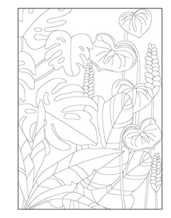 Tahiti - 100 dessins à colorier