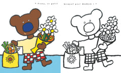 Petites histoires à colorier : les aventures de nounours