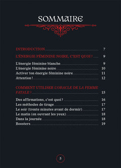 L'Oracle de la femme fatale - 64 affirmations positives pour révéler la femme puissante qui sommeille en toi